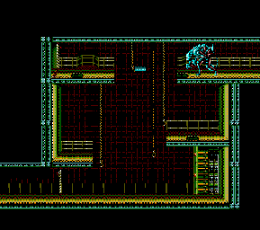 Thumbnail for a map of Boss 3 for the Master System game Alien 3.