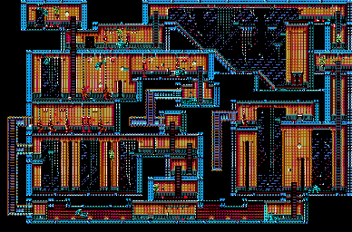 Thumbnail for a map of Level 04 for the Master System game Alien 3.