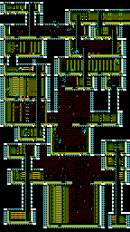 Thumbnail for a map of Level 08 for the Master System game Alien 3.