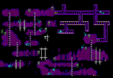 Thumbnail for a map of Level 10 for the Master System game Alien 3.