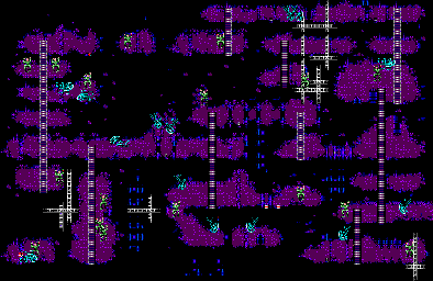 Thumbnail for a map of Level 11 for the Master System game Alien 3.