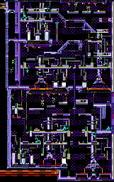 Thumbnail for a map of Level 14 for the Master System game Alien 3.