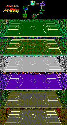 Thumbnail for a map of Basketball Courts for the Master System game Basket Ball Nightmare.