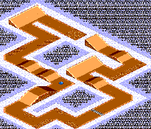 Thumbnail for a map of Course No. 07 for the Master System game Buggy Run.