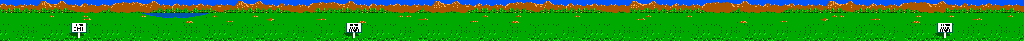 Thumbnail for a map of Flying Disk for the Master System game California Games.