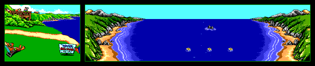 Thumbnail for a map of Hang Glide for the Master System game California Games II.