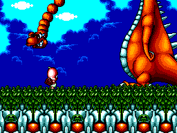 Thumbnail for a map of Dinosaur Munchies for the Master System game Chuck Rock II: Son Of Chuck.