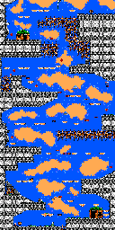 Thumbnail for a map of Fruit Mountain for the Master System game Chuck Rock II: Son Of Chuck.