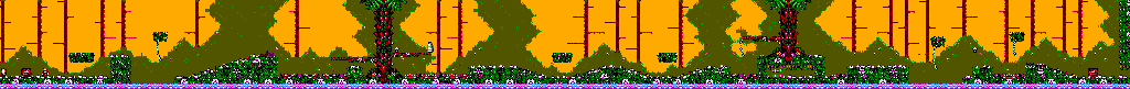 Thumbnail for a map of Monkey Mania for the Master System game Chuck Rock II: Son Of Chuck.