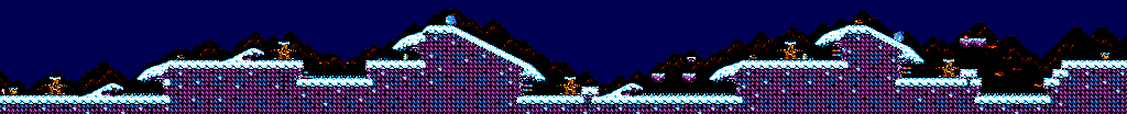 Thumbnail for a map of Snow Joke (1) for the Master System game Chuck Rock II: Son Of Chuck.