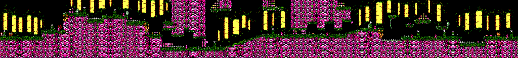 Thumbnail for a map of Stone Age Suburbs (3) for the Master System game Chuck Rock II: Son Of Chuck.