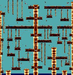 Thumbnail for a map of Dock And Roll for the Master System game Cool Spot.