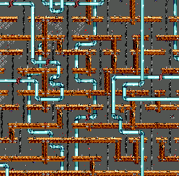 Thumbnail for a map of Off The Wall for the Master System game Cool Spot.