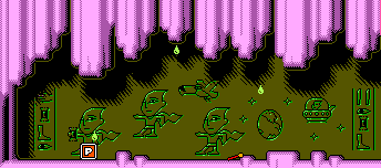 Thumbnail for a map of The Caves for the Master System game Cosmic Spacehead.