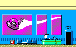 Thumbnail for a map of Factory Reception for the Master System game Cosmic Spacehead.