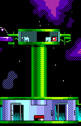Thumbnail for a map of The Hub for the Master System game Cosmic Spacehead.