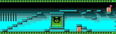 Thumbnail for a map of No. 3 for the Master System game Cosmic Spacehead.