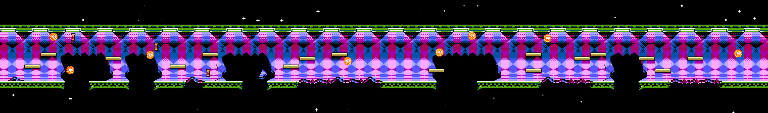 Thumbnail for a map of No. 4: No Floor for the Master System game Cosmic Spacehead.