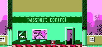 Thumbnail for a map of Passport Control for the Master System game Cosmic Spacehead.