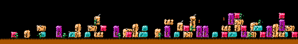 Thumbnail for a map of Scrapyard - Factory Reception for the Master System game Cosmic Spacehead.