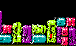 Thumbnail for a map of Scrapyard for the Master System game Cosmic Spacehead.