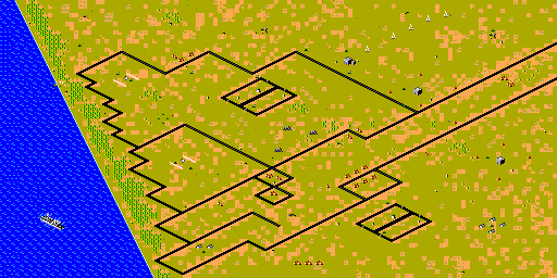 Thumbnail for a map of Air Supremacy for the Master System game Desert Strike.