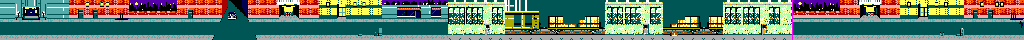 Thumbnail for a map of Stage 1 for the Master System game Dick Tracy.