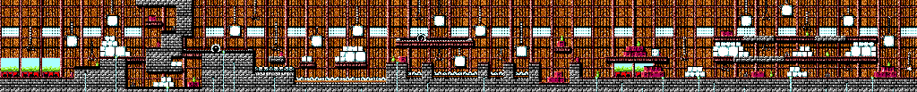 Thumbnail for a map of The Icehouse Section Two for the Master System game Dragon: The Bruce Lee Story.
