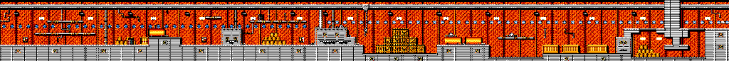 Thumbnail for a map of The Steamer Section One for the Master System game Dragon: The Bruce Lee Story.