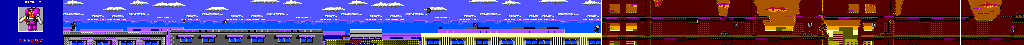 Thumbnail for a map of Round 2 for the Master System game ESWAT: City Under Siege.