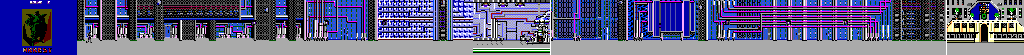 Thumbnail for a map of Round 5 for the Master System game ESWAT: City Under Siege.