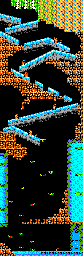 Thumbnail for a map of Stage 4 Area 2 for the Master System game Ghouls 'N Ghosts.