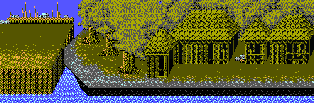Thumbnail for a map of Level 2 for the Master System game Golden Axe.