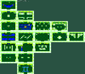 Thumbnail for a map of Dungeon 02 for the Master System game Golden Axe Warrior.