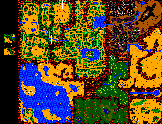 Thumbnail for a map of Map for the Master System game Golvellius.