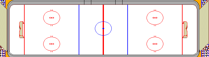 Thumbnail for a map of Hockey Rink for the Master System game Great Ice Hockey.