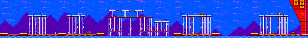 Thumbnail for a map of Stage 1 1-3 for the Master System game James Bond 007: The Duel.