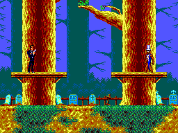 Thumbnail for a map of Stage 2 2-4: Bones for the Master System game James Bond 007: The Duel.