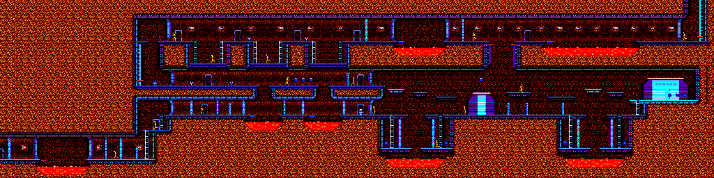 Thumbnail for a map of Stage 3 3-1 for the Master System game James Bond 007: The Duel.