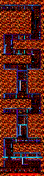 Thumbnail for a map of Stage 3 3-2 for the Master System game James Bond 007: The Duel.