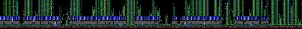 Thumbnail for a map of Level 1 for the Master System game Kenseiden.