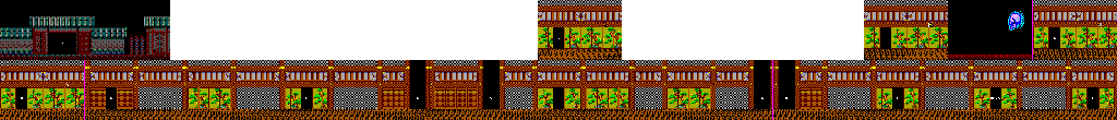 Thumbnail for a map of Level 15 for the Master System game Kenseiden.
