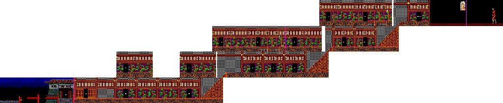 Thumbnail for a map of Level 16 for the Master System game Kenseiden.