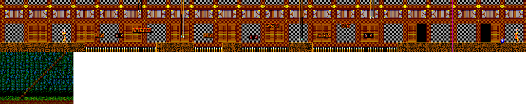 Thumbnail for a map of Level 6 for the Master System game Kenseiden.