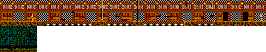 Thumbnail for a map of Level 8 for the Master System game Kenseiden.