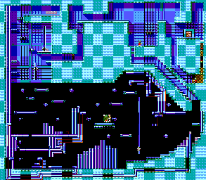 Thumbnail for a map of Level 2 Room 08 for the Master System game Krusty's Fun House.