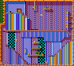 Thumbnail for a map of Level 3 Room 01 for the Master System game Krusty's Fun House.
