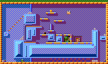 Thumbnail for a map of Level 3 Room 02 for the Master System game Krusty's Fun House.