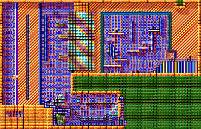 Thumbnail for a map of Level 3 Room 05 for the Master System game Krusty's Fun House.