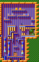 Thumbnail for a map of Level 3 Room 10 for the Master System game Krusty's Fun House.